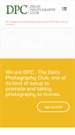 Mobile Screenshot of delhiphotographyclub.com